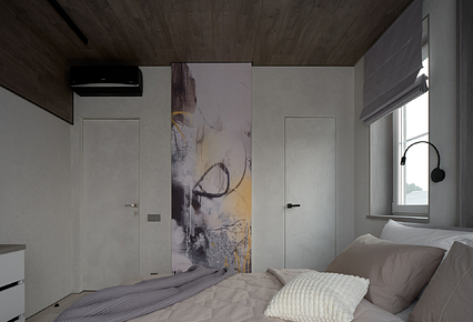 Программа "Дачный ответ". Межкомнатная дверь "Спейс Зеркало"